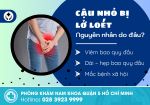 Cậu nhỏ lỡ loét khiến bạn lo lắng
