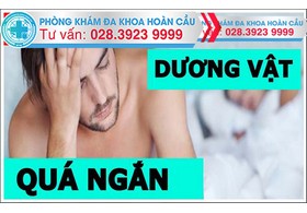 Biểu hiện của dương vật ngắn