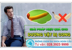 Cách chữa dương vật cong hiệu quả