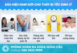 Chữa sinh lý yếu bằng cách nào để hiệu quả?