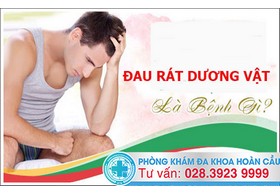 Đau rát dương vật