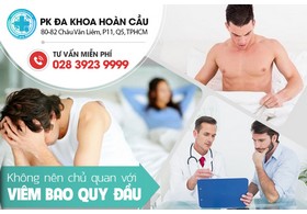Không nên chủ quan với viêm bao quy đầu