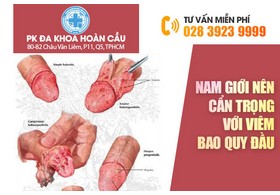 Nam giới nên cẩn trọng với viêm bao quy đầu !