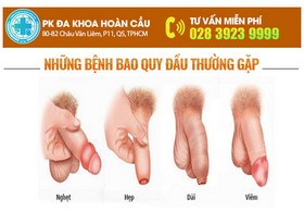 Những bệnh bao quy đầu thường gặp ở nam giới