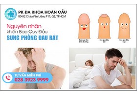 Những giải đáp về hiện tượng sưng phồng bao quy đầu