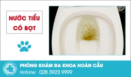 Nước tiểu có bọt là dấu hiệu của bệnh gì?