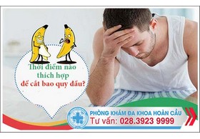 Thời điểm thích hợp để cắt bao quy đầu