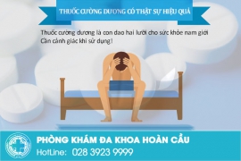 Thuốc cường dương cẩn trọng khi dùng