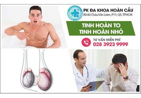 TINH HOÀN MỘT BÊN TO, MỘT BÊN NHỎ LÀ DO ĐÂU?