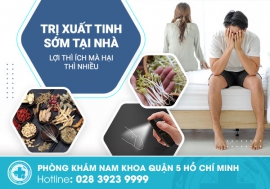 Trị xuât tinh sớm tại nhà: Lợi thì ít mà hại thì nhiều