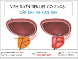 Triệu chứng của viêm tuyến tiền liệt